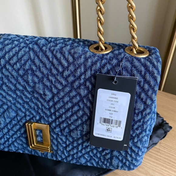 KARL LAGERFELD PARIS
Lafayette Denim Shoulder Bag - Picture 10 of 13